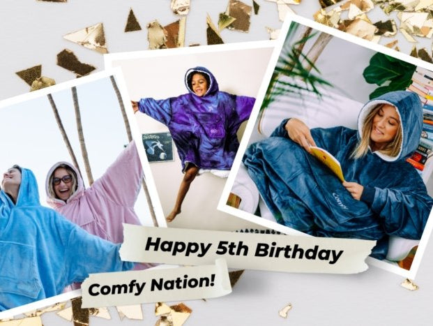 National Comfy Day: Celebrating 5 Years of Feeling The Happy! - The Comfy