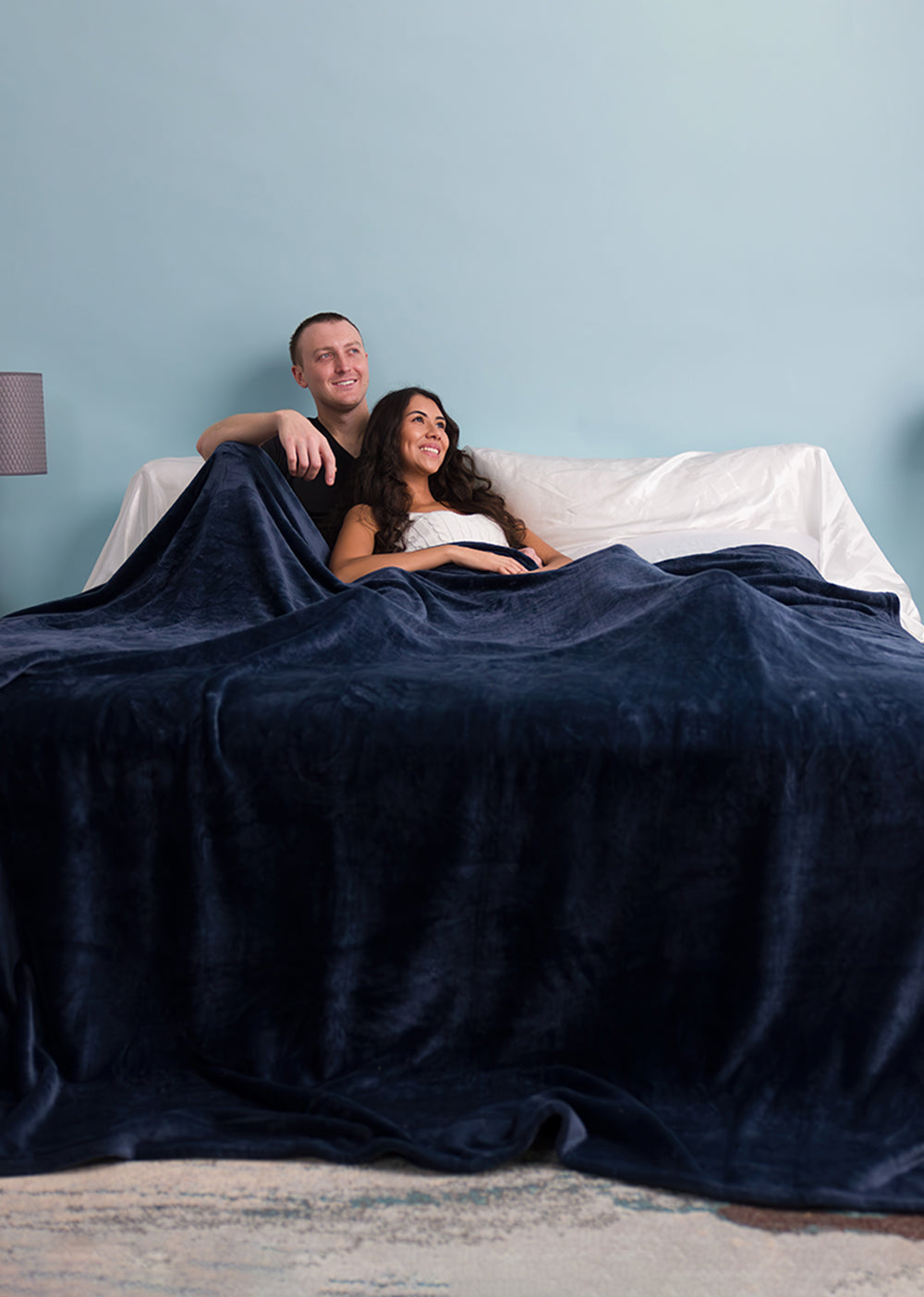 The Comfy Dream Big Blanket Blue
