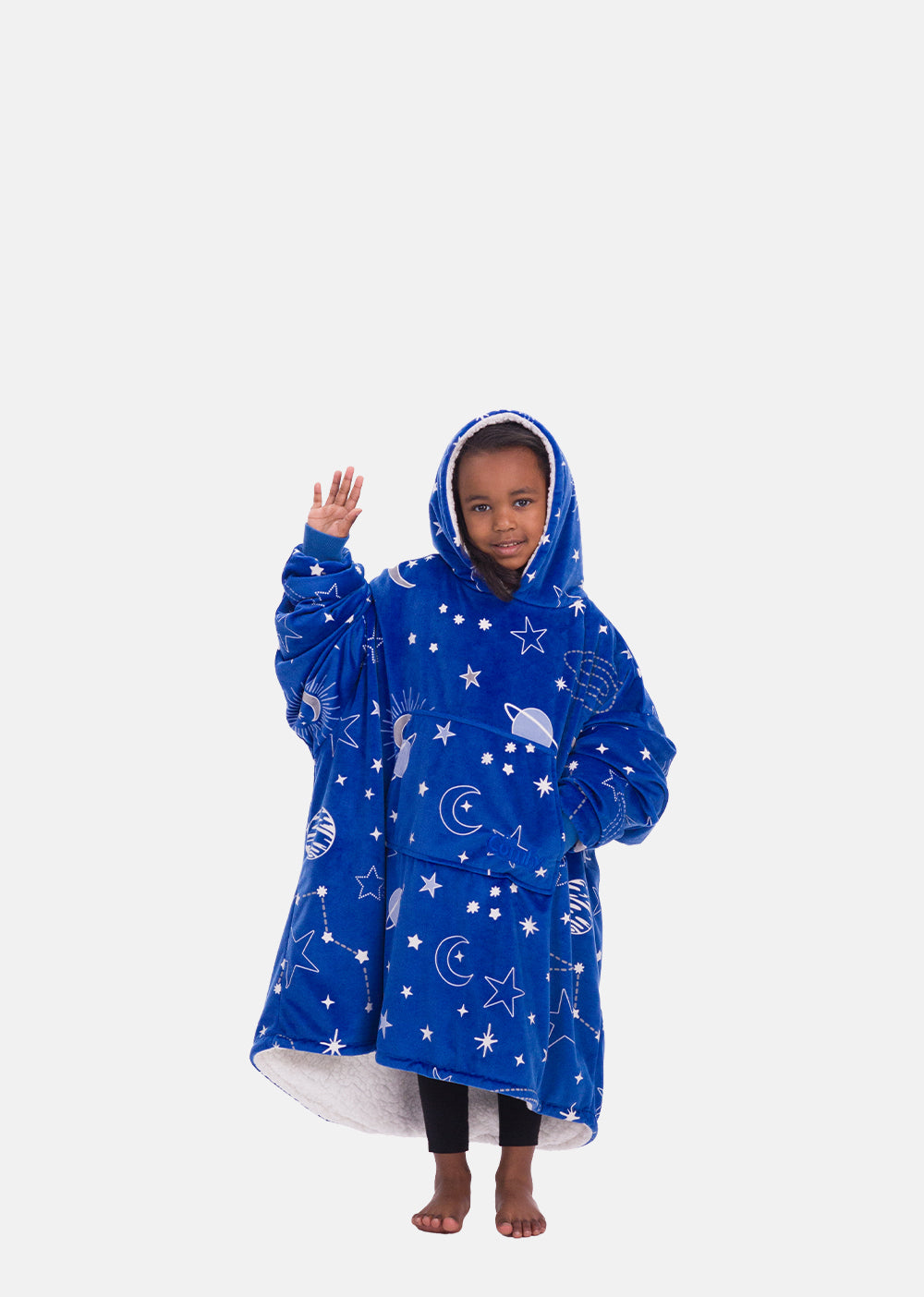 Blue Glow Outer Space