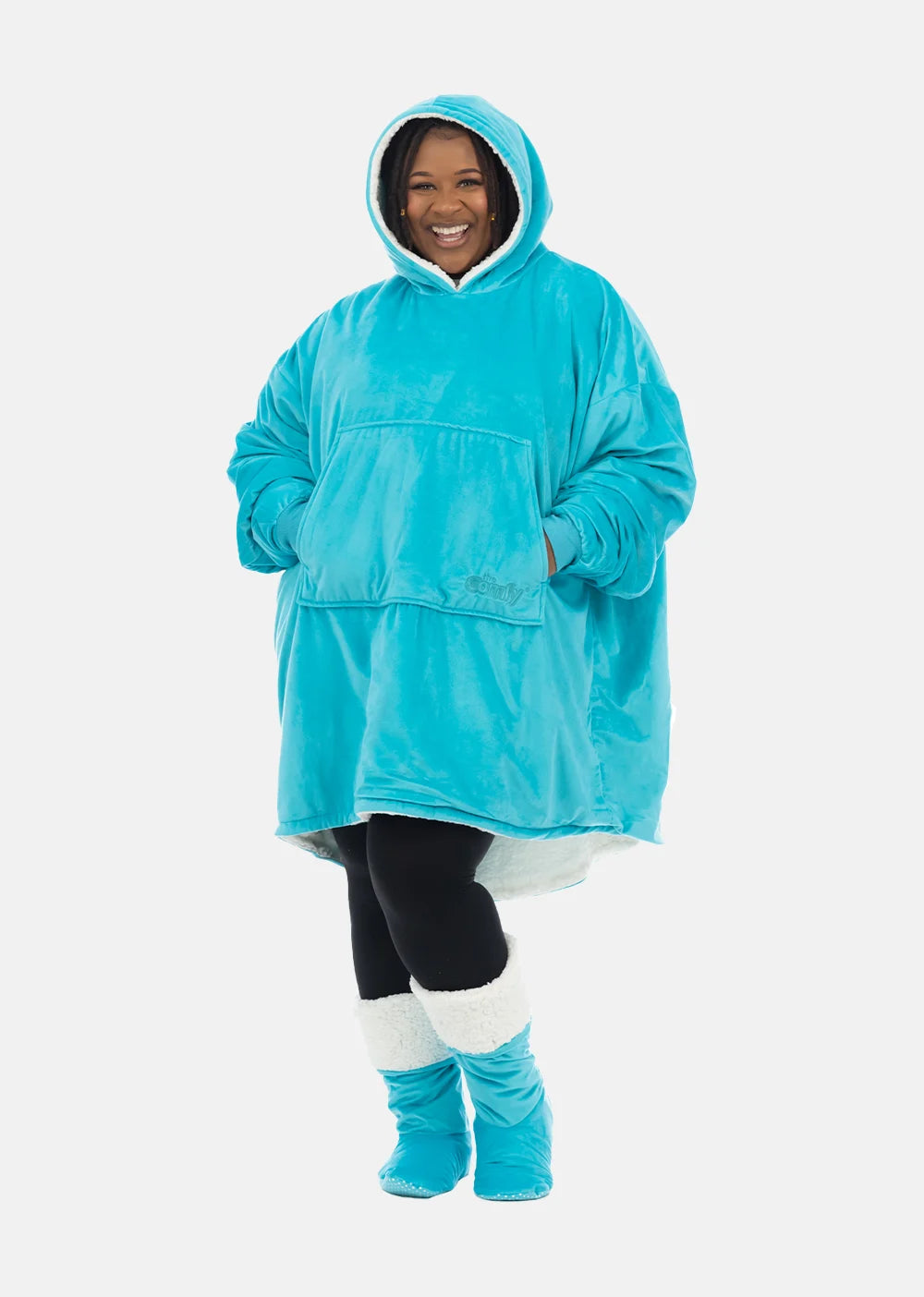 The Comfy For Your Feet - Aqua