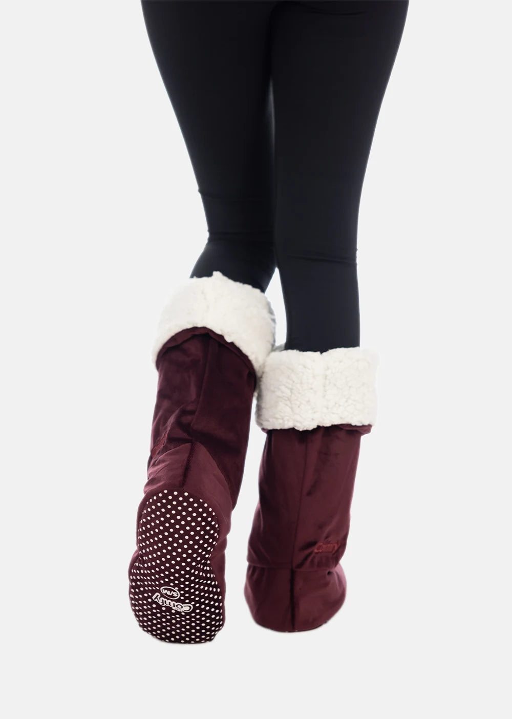 The Comfy For Your Feet - Burgundy