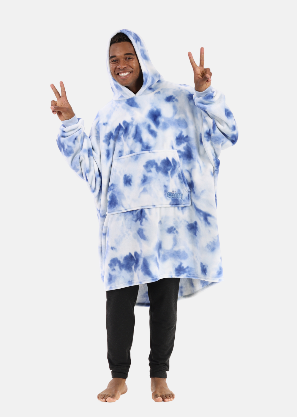 blue tie dye