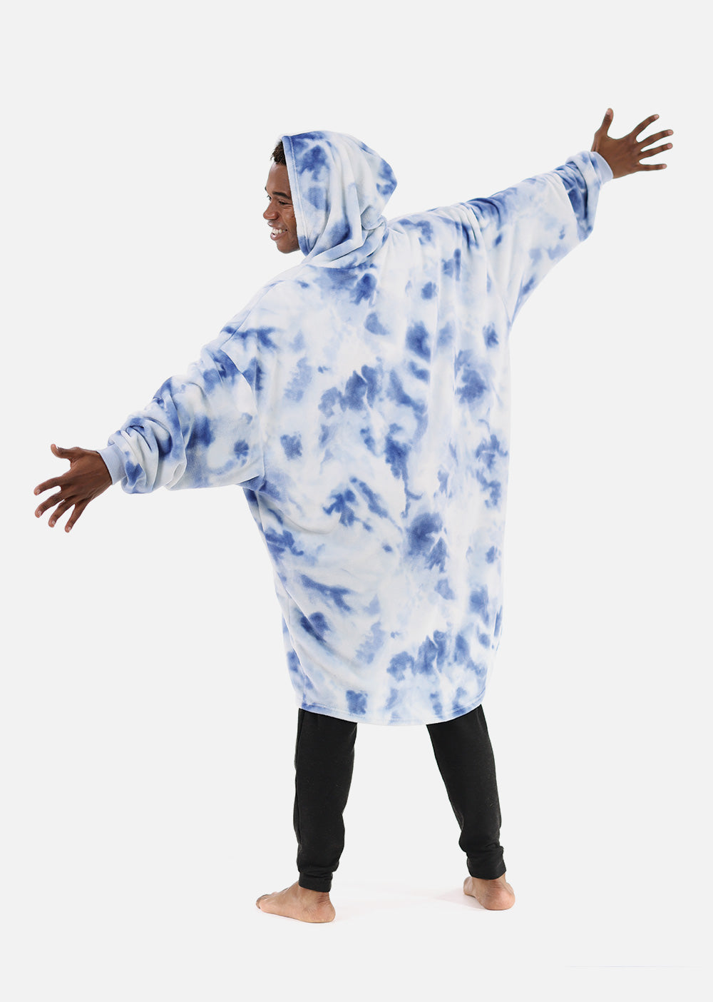 blue tie dye