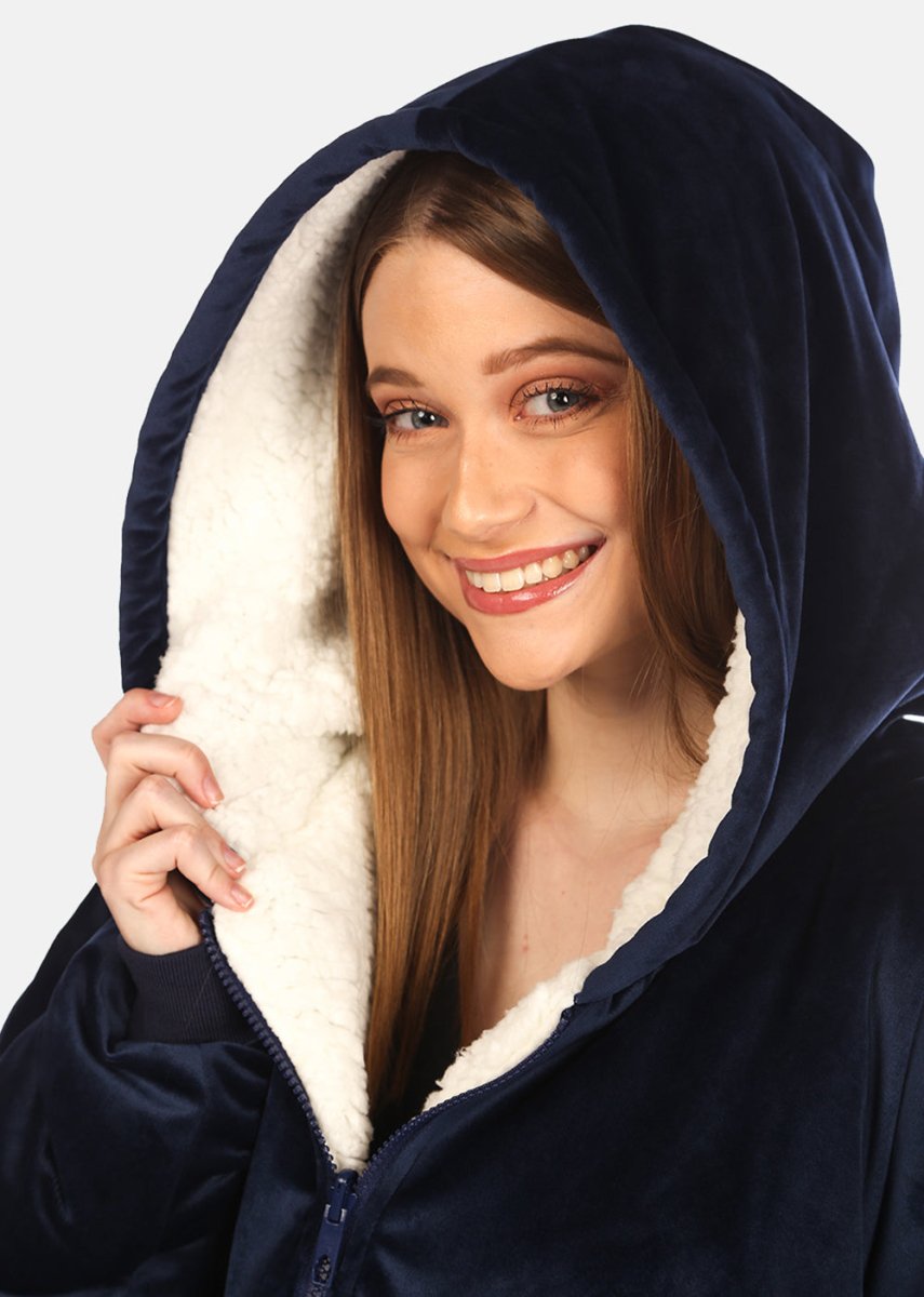 The Comfy Original Quarter Zip - Blue