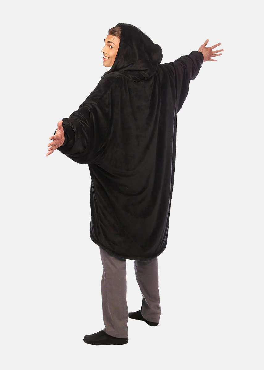 The Comfy Original Quarter Zip - Black
