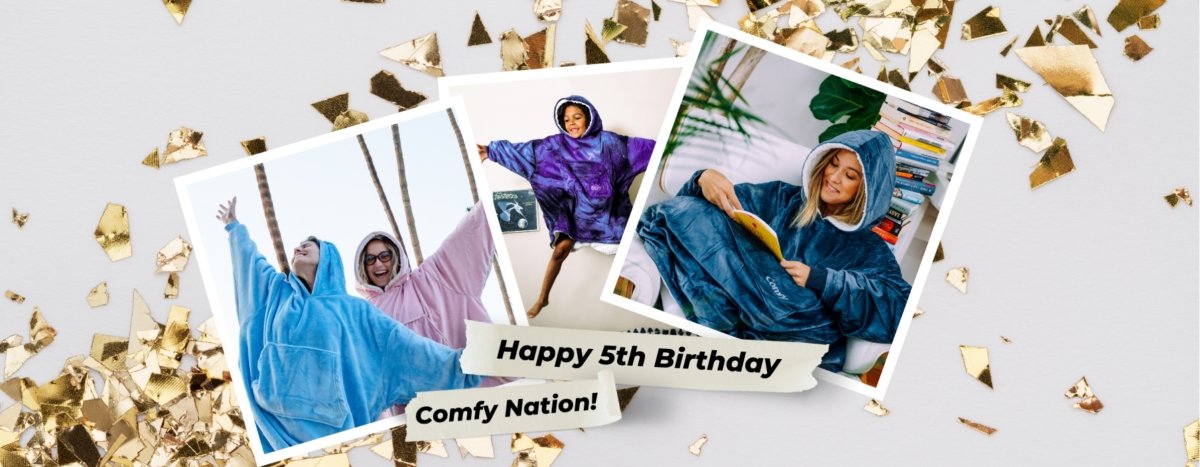 National Comfy Day: Celebrating 5 Years of Feeling The Happy! - The Comfy