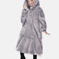 The Comfy Dream Quarter Zip in Gray_2