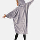 The Comfy Dream Quarter Zip in Gray_3