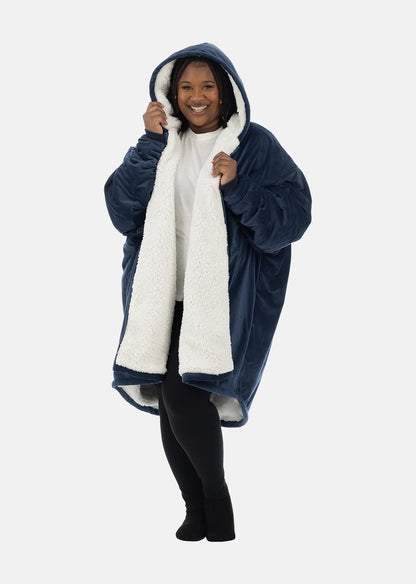 Woman wearing The Comfy Original Full Zip