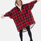 Woman wearing The Comfy Original Full Zip