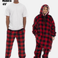 The Comfy Dream Pants - Red Plaid