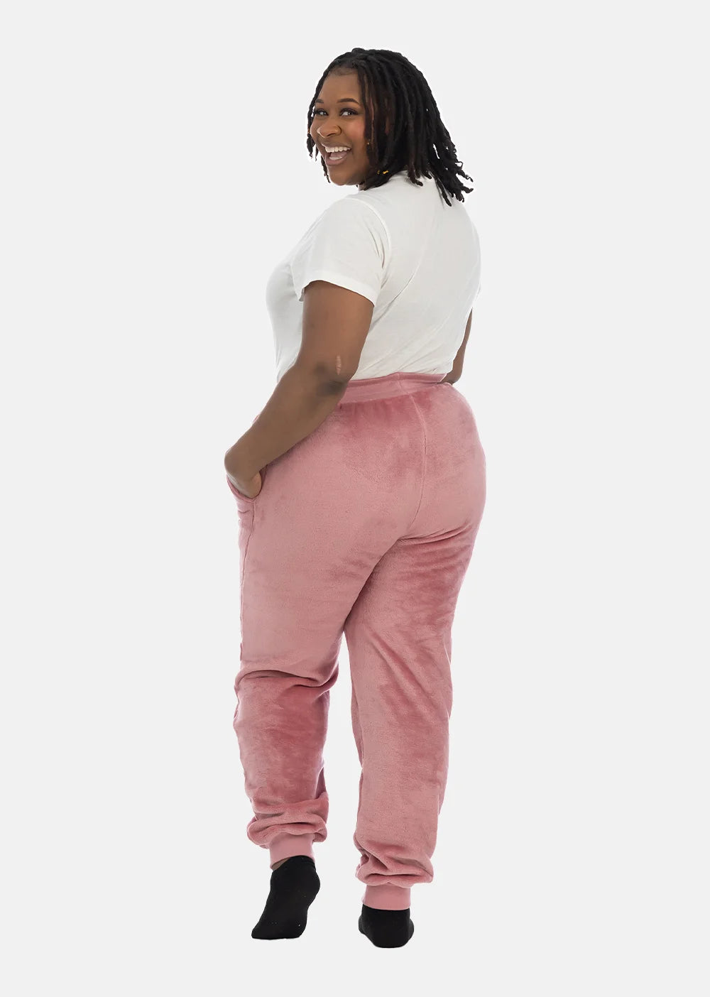 The Comfy Dream Pants - Dark Blush