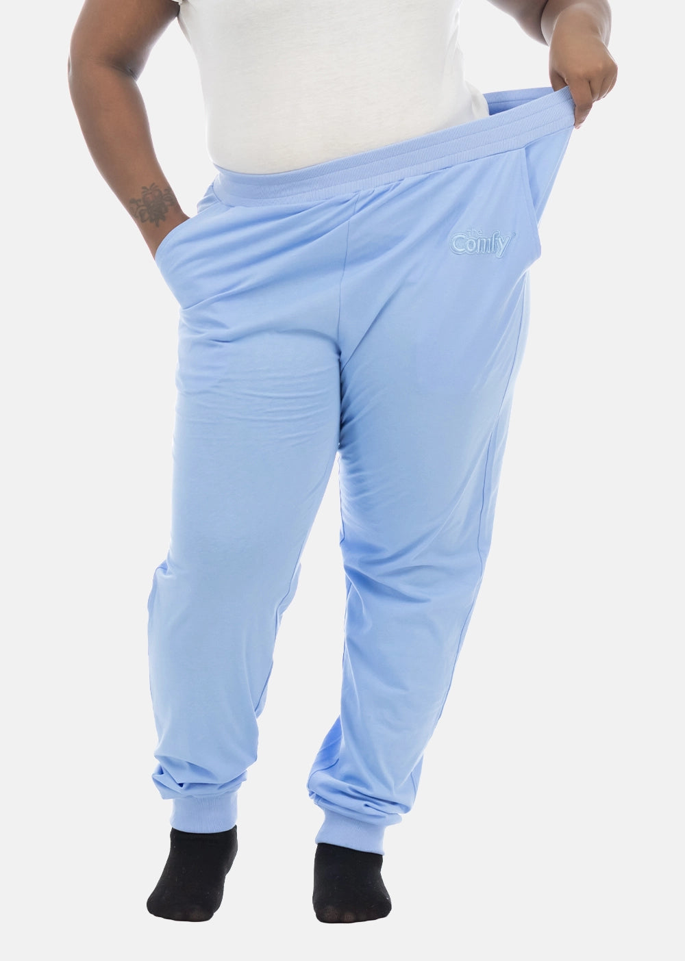 The Comfy Breeze Pants Sky Blue