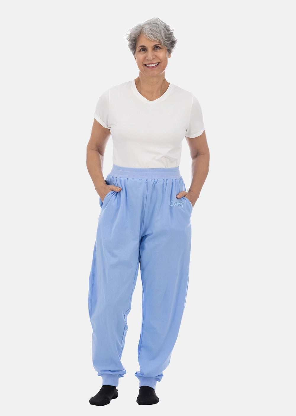 The Comfy Breeze Pants Sky Blue