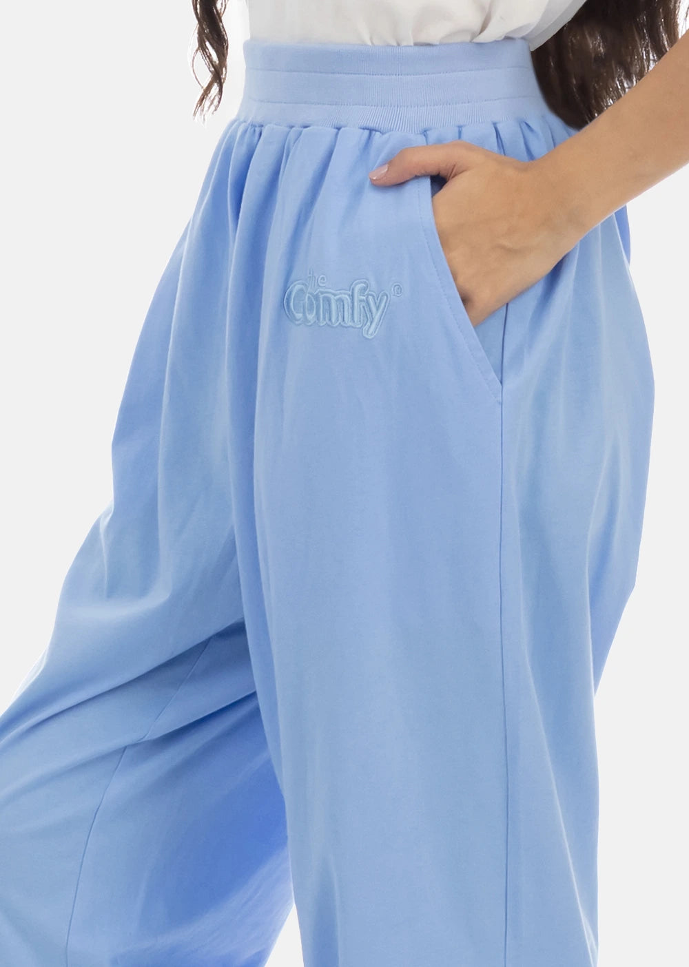 The Comfy Breeze Pants Sky Blue