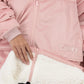 close up of the sherpa fabric