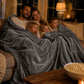 The best movie nights aren’t about what’s on screen. They’re about who you’re sharing the blanket with. The Big Blanket in Gray brings oversized comfort to family time, making every evening feel a little warmer and a lot more memorable.