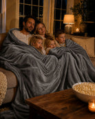 The best movie nights aren’t about what’s on screen. They’re about who you’re sharing the blanket with. The Big Blanket in Gray brings oversized comfort to family time, making every evening feel a little warmer and a lot more memorable.