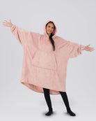 Model wearing The Dream in Blush, full-length hero view.