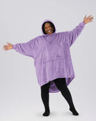 Model wearing The Dream in Purple, full-length hero view.