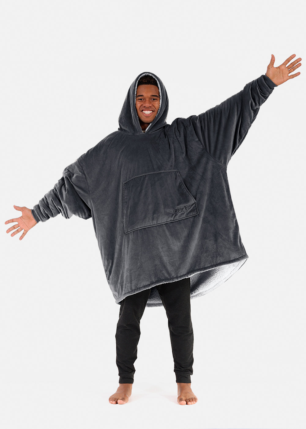  THE COMFY Original Elf Costume Wearable Blanket for Women and  Men, Oversized Microfiber and Sherpa Blankets As Seen On Shark Tank : Home  & Kitchen