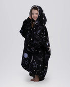 The Original Jr wearable blanket in Constellations, front view.