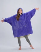 The Original wearable blanket in Very Peri Purple, shown full length with its oversized fit and plush CloudSherpa™ lining.