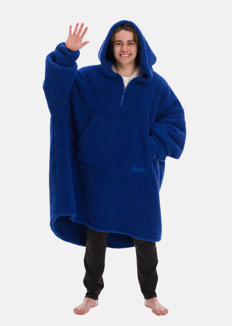 Vera Bradley Teddy Bear Fleece Quarter Zip Pullover Cozy Plaid Blue Size  2XL 3XL