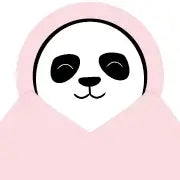 Avatar for review - Panda with pink blush hood from TheComfy