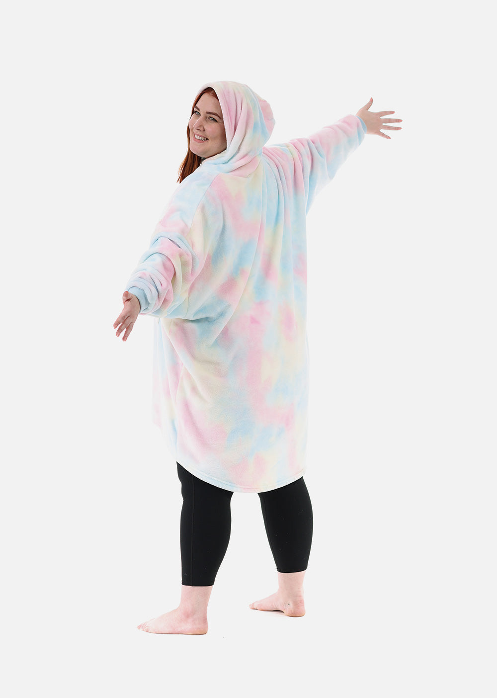  THE COMFY Dream Long  Oversized Floor Length Light Microfiber  Wearable Blanket, Seen on Shark Tank, One Size Fits All : Home & Kitchen
