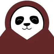 Avatar for review - Panda with burgundy hood from TheComfy