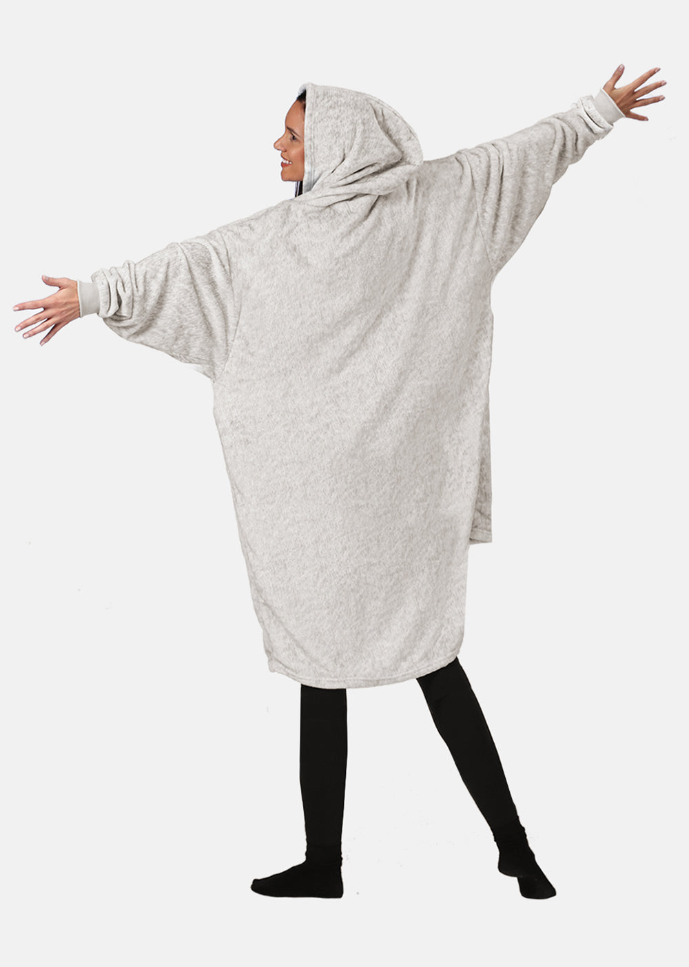 The Comfy Dream Light Quarter-Zip Wearable Blanket 