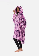 purple tie dye