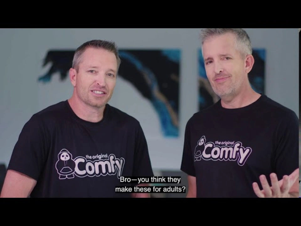 Comfy bros, talking in a youtube video