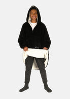 The Comfy Original Quarter Zip - Black