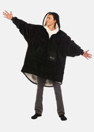 The Comfy Original Quarter Zip - Black