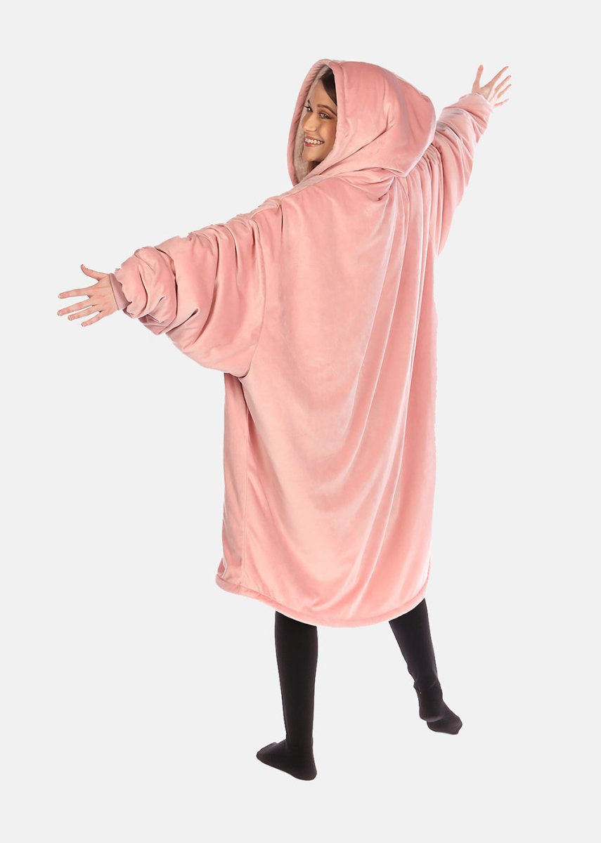 The comfy blanket sweatshirt pink sale